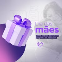 Programa de fidelidade para o dia das mães